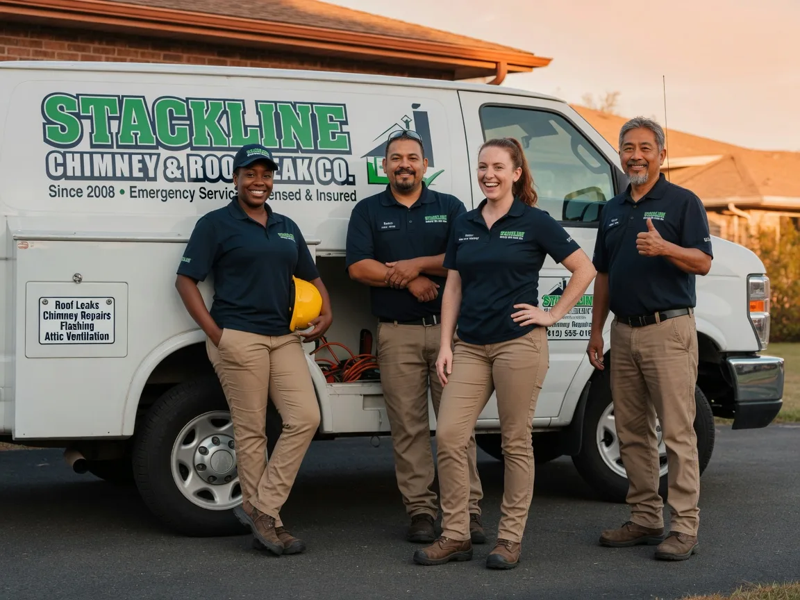 Chimney flashing repair company in Pascagoula, MS